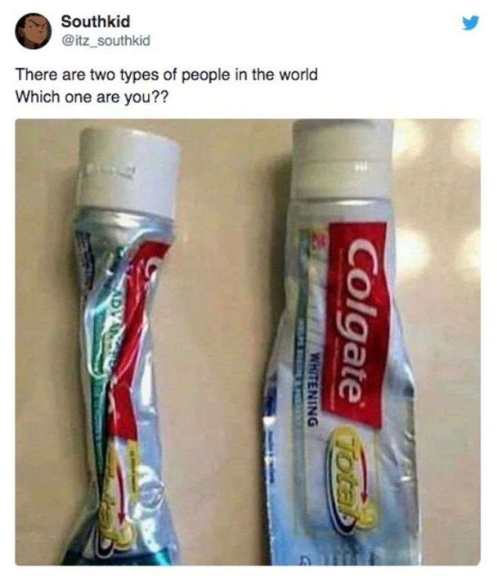 Toothpaste users.