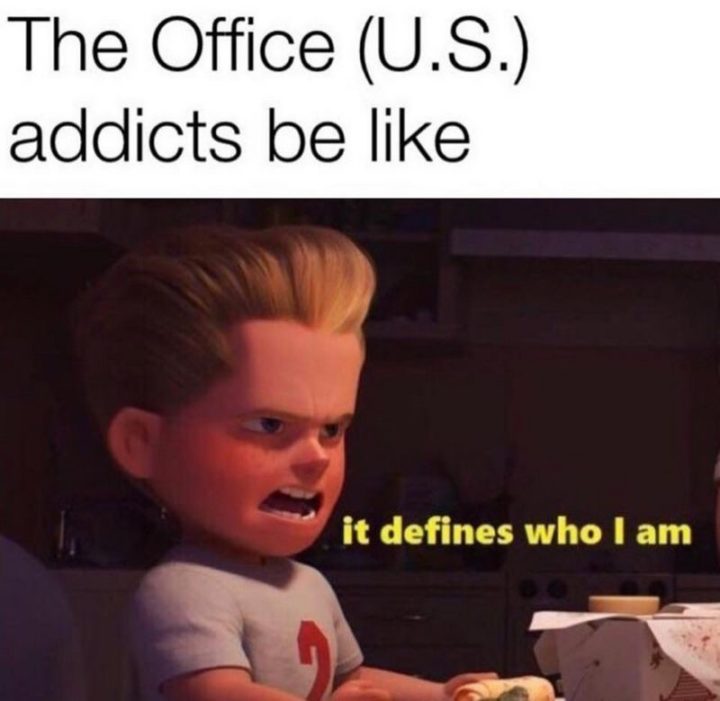 57 Memes divertidos de 'the Office' - Los adictos a The Office (EE.UU.) ser como: Define quién soy.