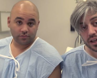 2 Dads Experience the Pain of Childbirth with a Labor Pain Simulation