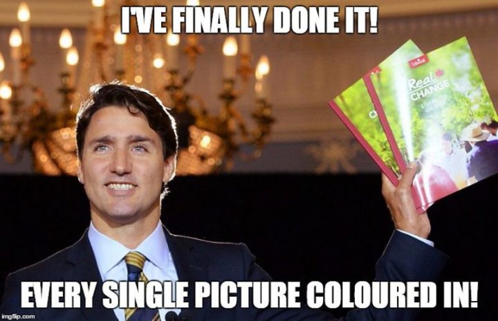 "I've finally done it. Every single picture coloured in!" 