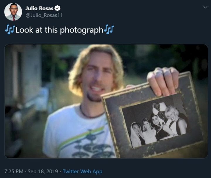 "Look at this photograph..."