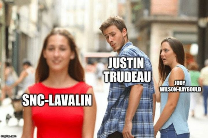 51 Best Justin Trudeau Memes - "Justin Trudeau, Jody Wilson-Raybould, and the SNC-Lavalin scandal summarized."