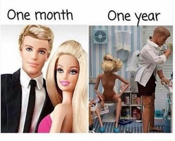 "One month vs One year."