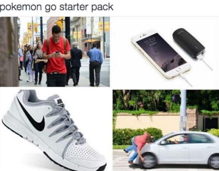 "Pokémon Go starter pack."