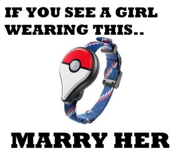 "If you see a girl wearing this...marry her."