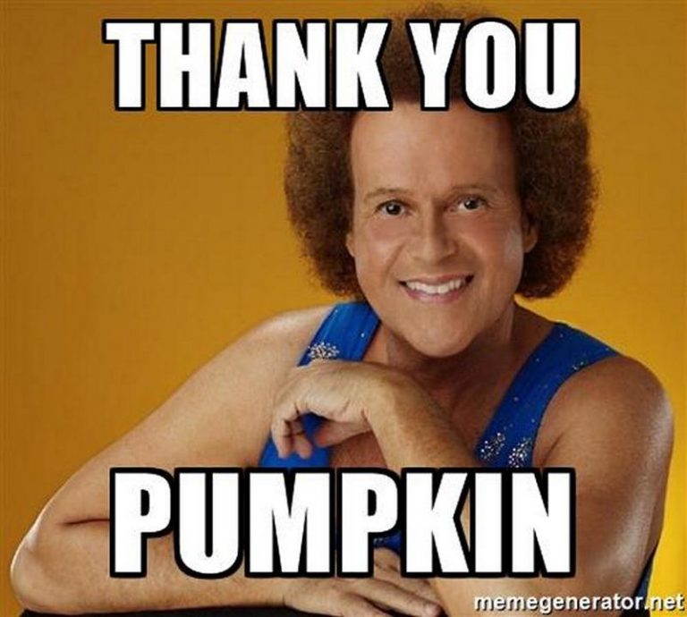 82) Thank you memes from Richard Simmons. 