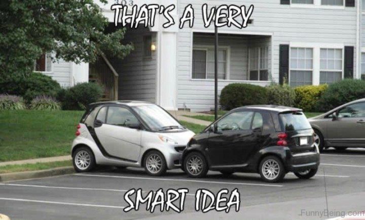 85 Funny Car Memes - "That's a very Smart idea."