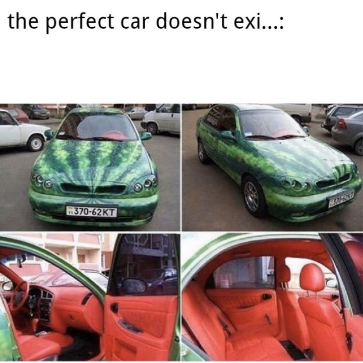 "The perfect car doesn't exi..."
