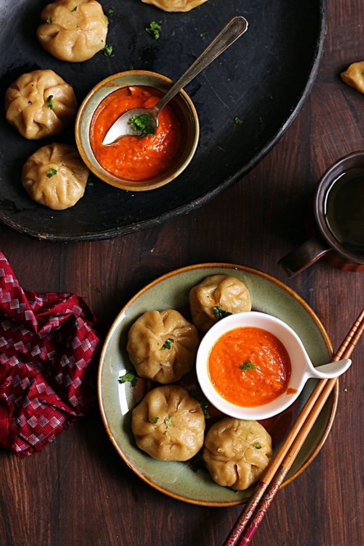35 Indian Appetizer Recipes - Veg Momos.