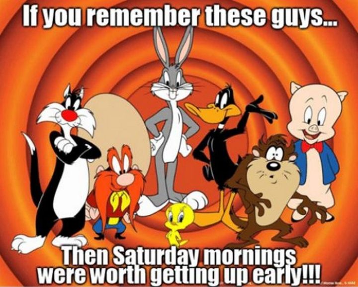 "If you remember these guys...Then Saturday mornings were worth getting up early!!!"