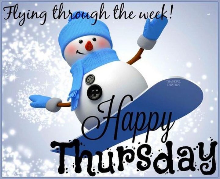 101 Thursday Memes - "Flying through the week! Happy Thursday."