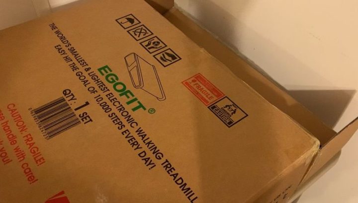 Egofit Walker First Impressions: Unboxing the Egofit Walker.