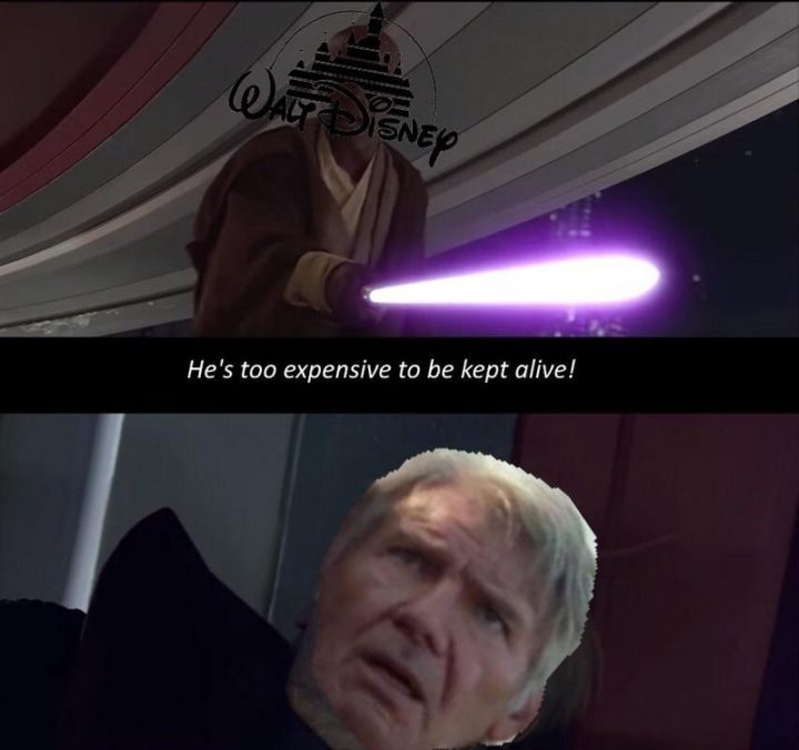 61 Star Wars Memes - "He's too expensive to be kept alive!"