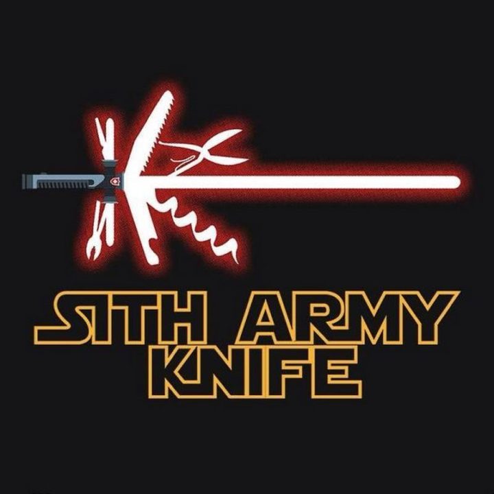 "Sith army knife."