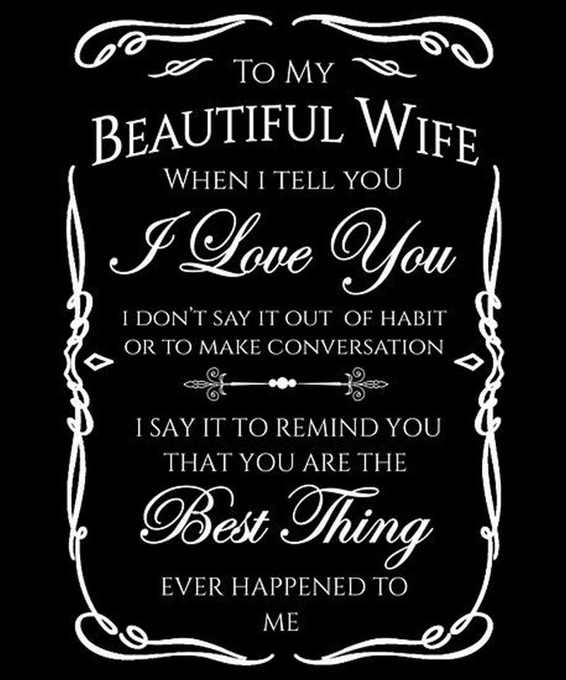 Wife Quotes and I Love You Messages