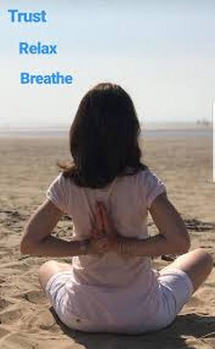 "Trust. Relax. Breathe."