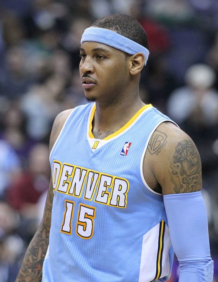 19 Richest NBA Players of All-Time - Carmelo Anthony