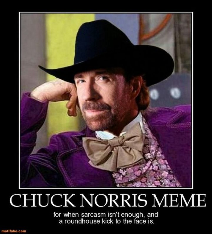 85 Funny Chuck Norris Memes That Are Almost as Badass as He Is