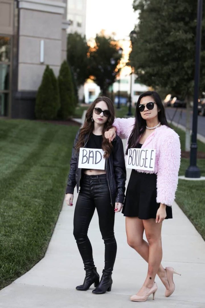 DIY Bad and Bougee Halloween Costumes.