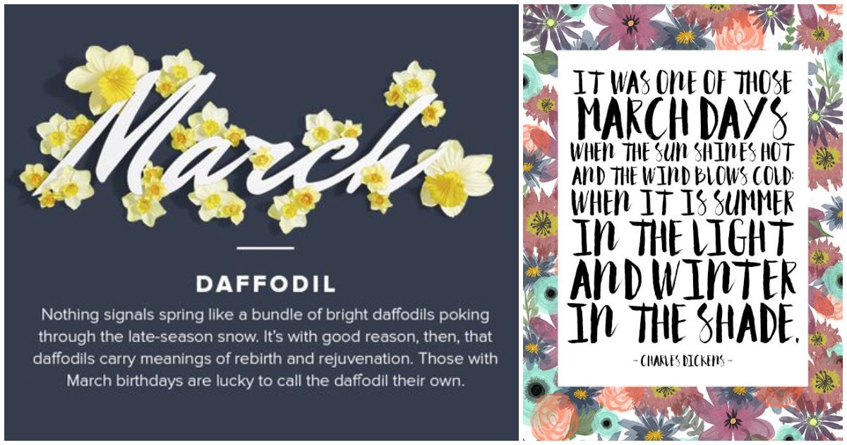 Inspirational March Quotes and Sayings