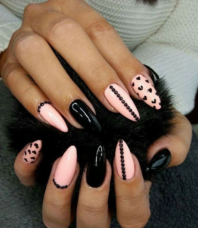 33 Classy Black Nail Art Designs That Bring Nails to a Whole New Level