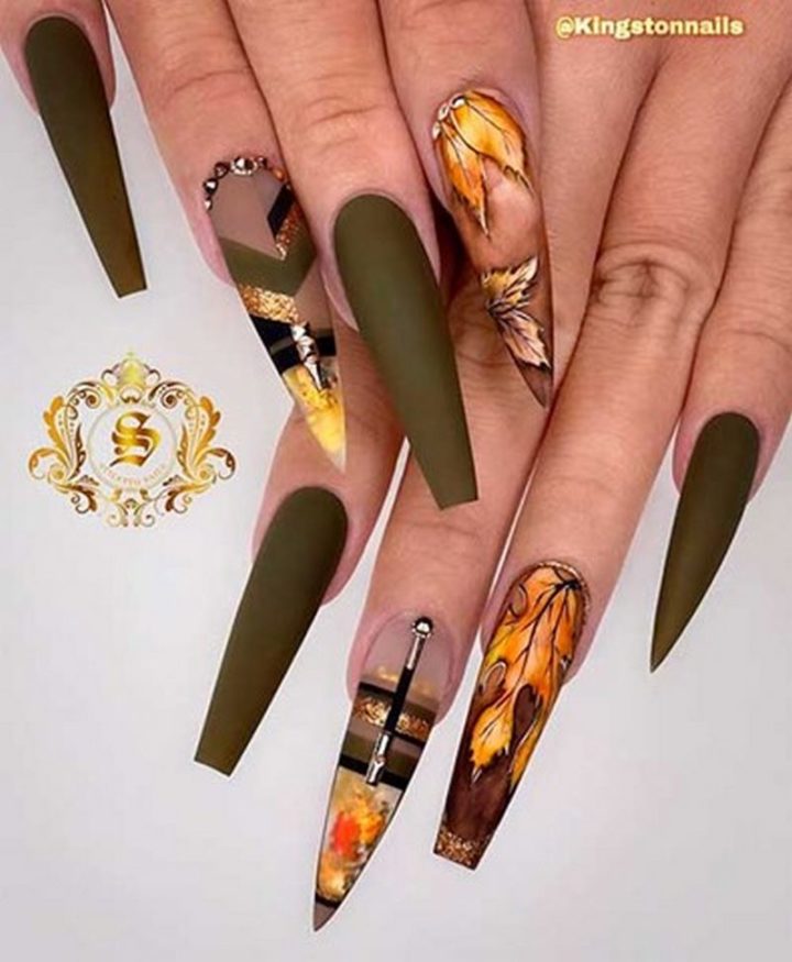 Nature-Friendly Olive Green Mani