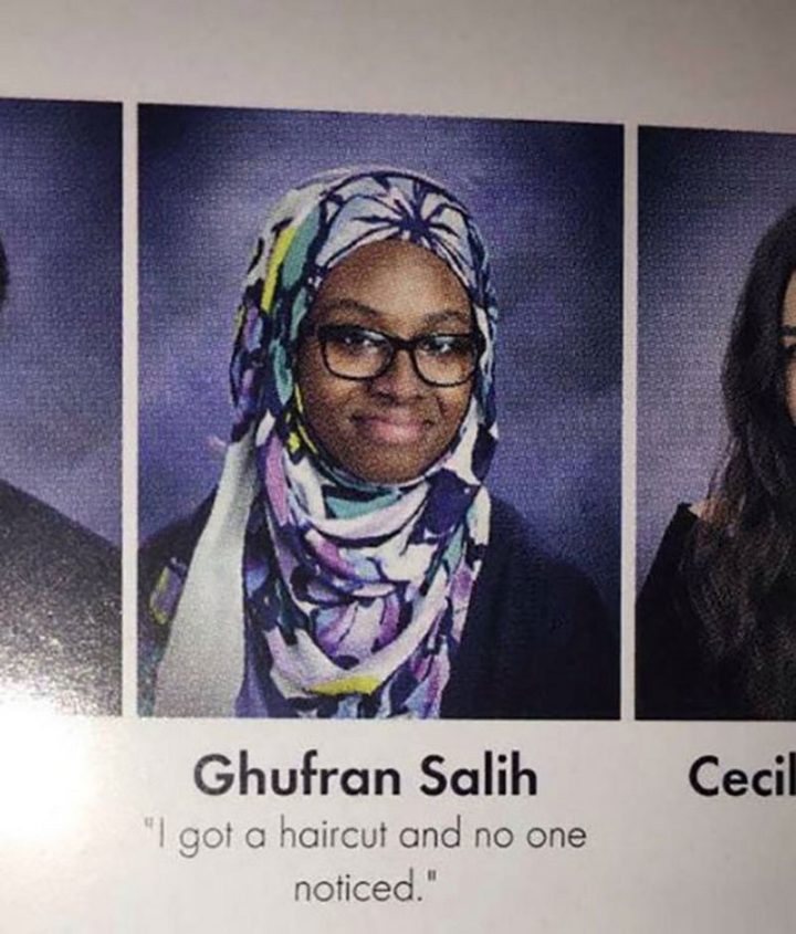 75 Funny Yearbook Quotes - "I got a haircut and no one noticed."
