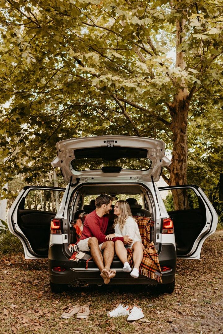 Have a picnic in your car and enjoy the scenery.