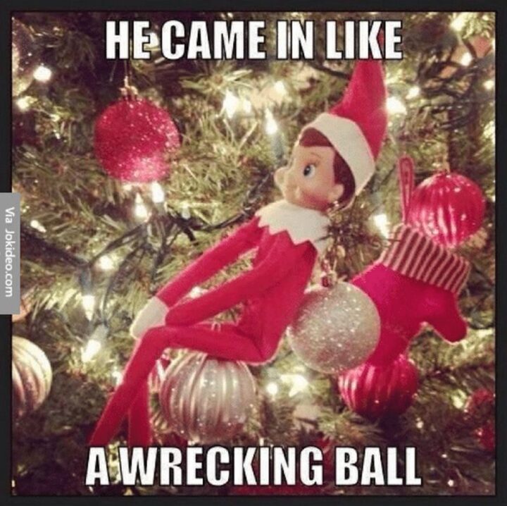 He came in like a wrecking ball."