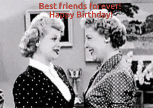 77 Friendship Happy Birthday Memes for Best Friends - "Best friends forever! Happy birthday!"