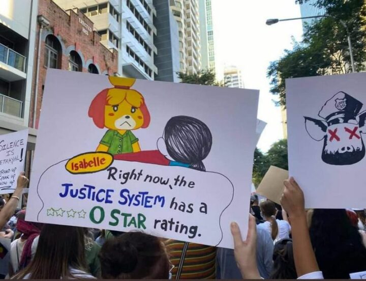 "Isabelle: Right now, the justice system has a 0-star rating."