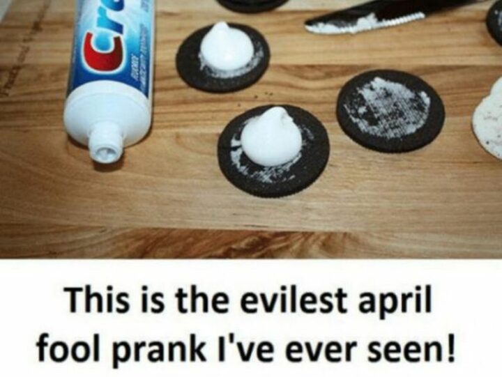 "This is the evilest April Fool prank I've ever seen!"