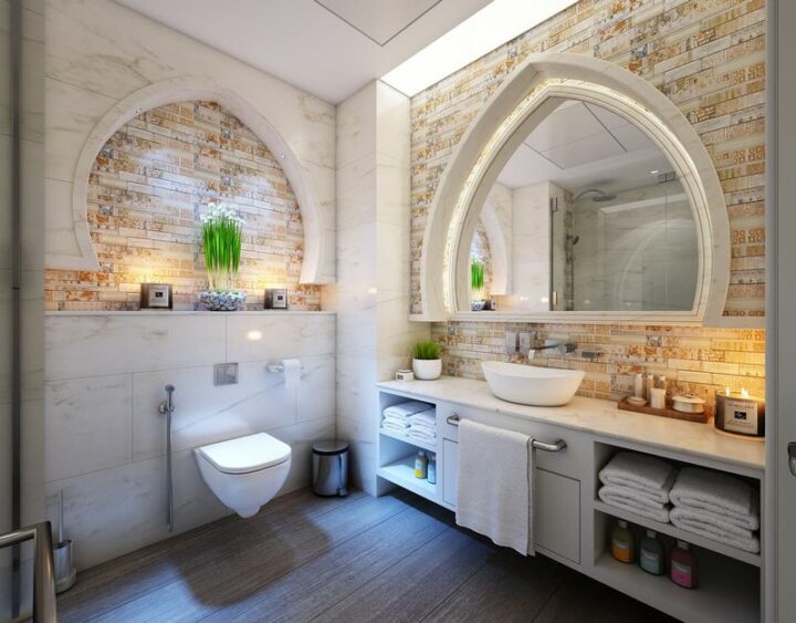 Interior design tips to make your bathroom feel like a spa.