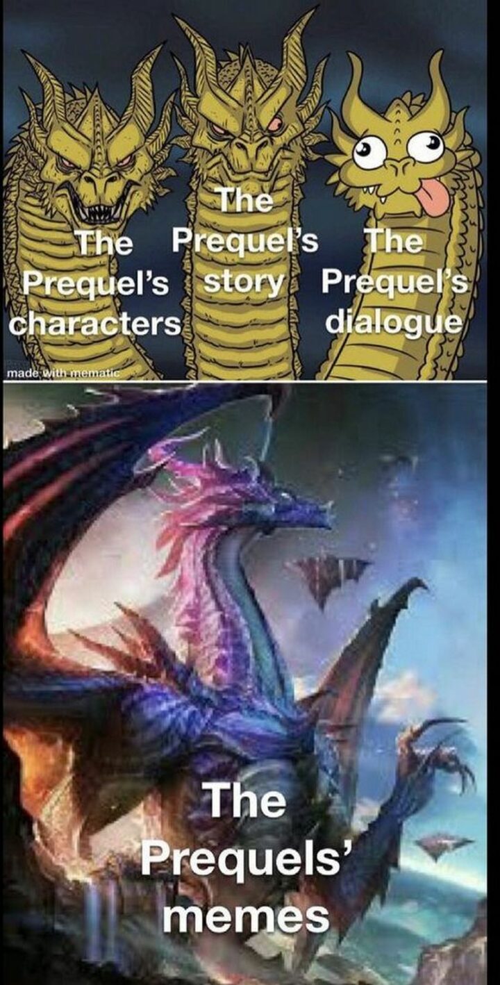 47 Star Wars Prequel Memes - "The prequel characters. The prequel story. The prequel dialogue. The prequel memes."
