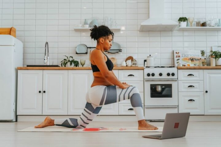 Take some online yoga classes. Whether you have 10 minutes or an hour, there are online yoga classes that fit your schedule. Just like meditation, it's great for the mind and it also helps improve your strength, flexibility, and balance.