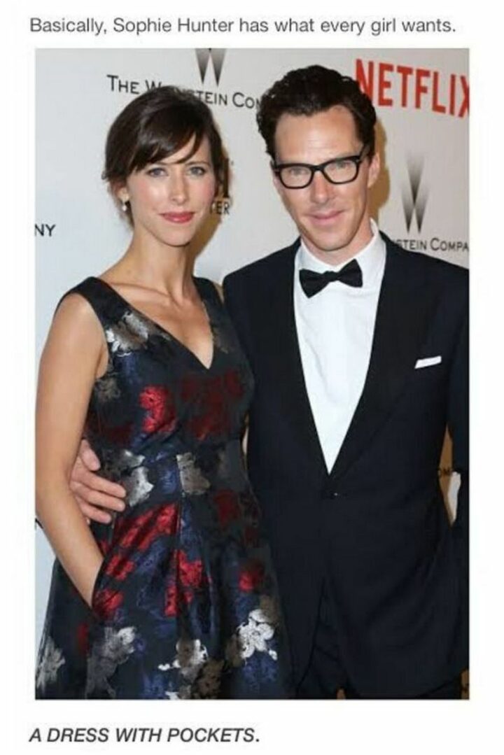 41 Fashion Memes - "Basically, Sophie Hunter has what every girl wants. A dress with pockets."