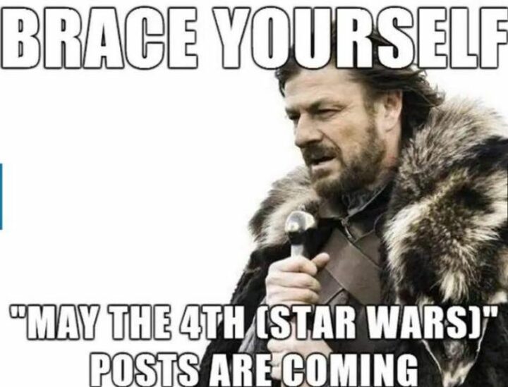 35 May the Fourth Memes - "Brace yourself 'May the 4th (Star Wars)' posts are coming."