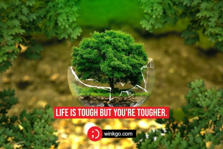 61 Inspirational Words of Encouragement - Life is tough but you’re tougher.