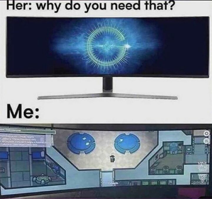 35 Funny Among Us Memes - "Her: Why do you need that? Me:"