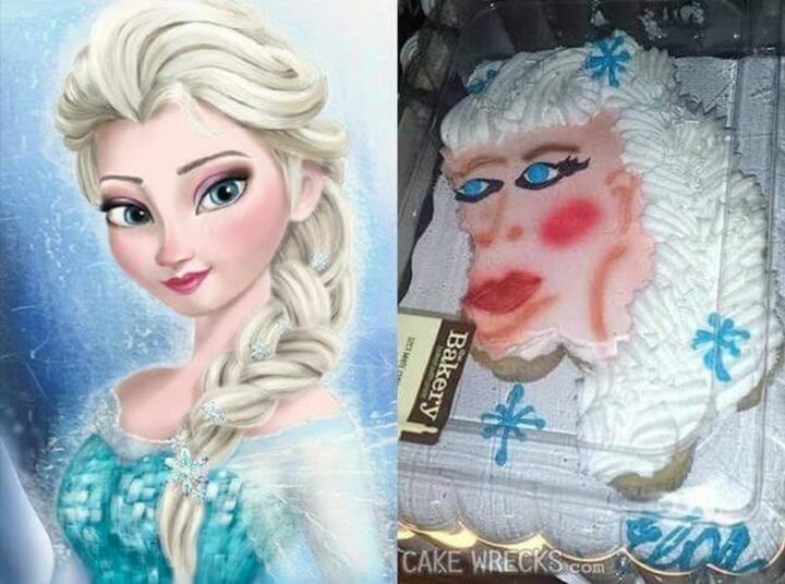 "To recreate Elsa."