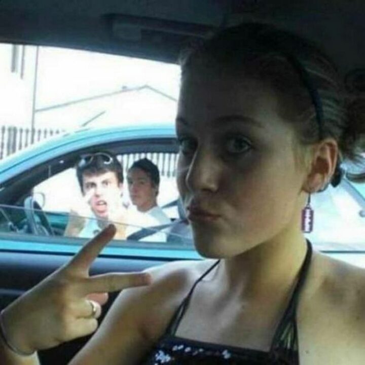 Road rage.