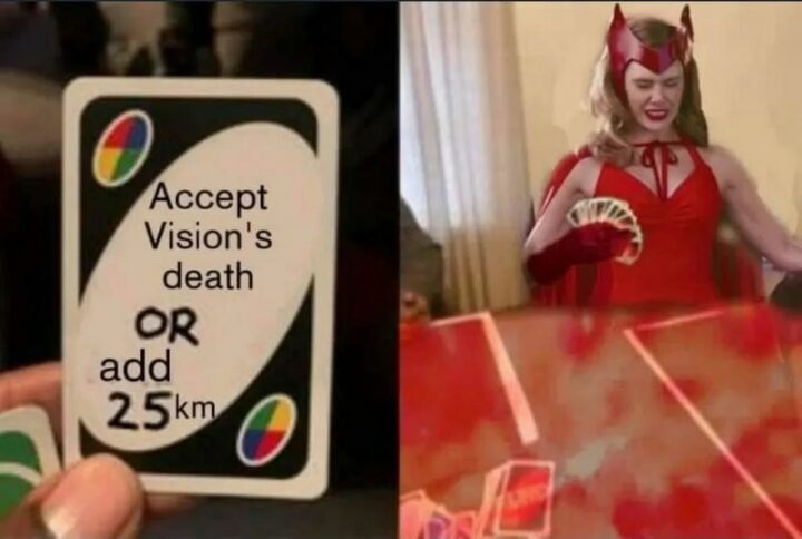 "Accept Vision's death or add 25 km."