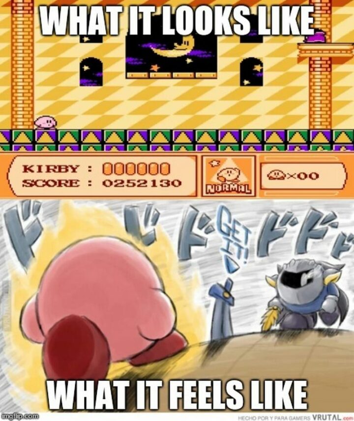 "What is looks like? What it feels like."