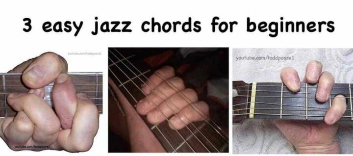 "3 easy jazz chords for beginners."