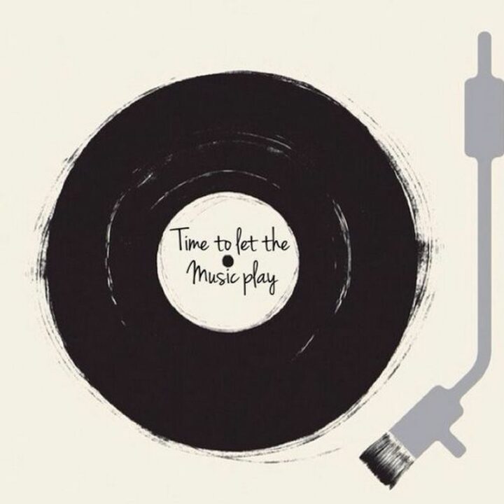 "Time to let the music play."