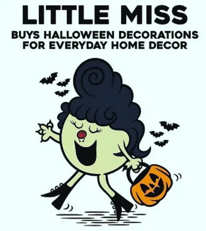 "I am the Lorax and I speak for the trees. The trees say time to get spooky."