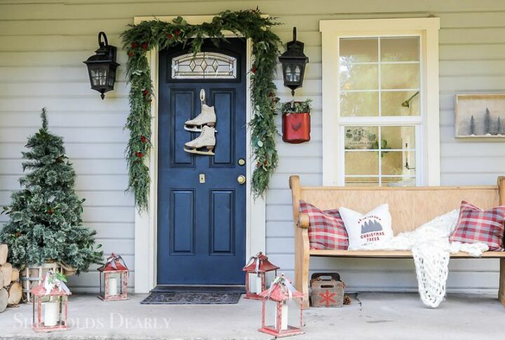 Christmas Porch.