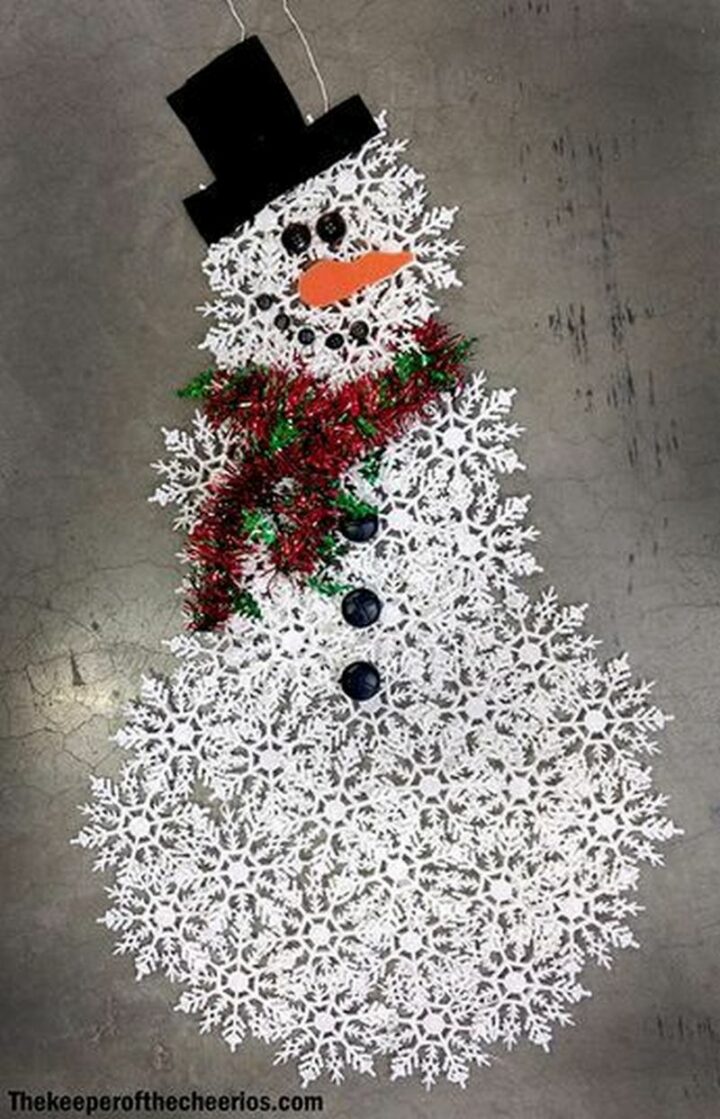 The Dollar Store Snowflake Man.