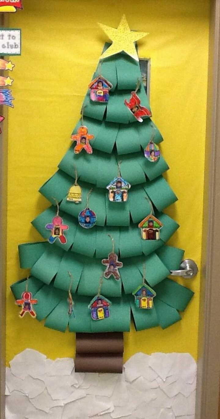 Selfie Christmas Door Decorations.