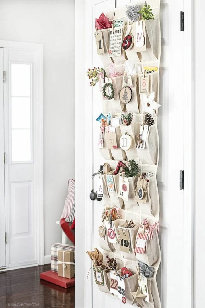 Woodland Inspired Advent Calendar.